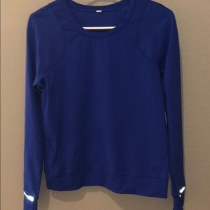 Long sleeve running top
